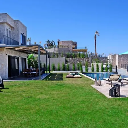 5 Bedroom Luxury With Private Pool And Private In Bodrum-gumusluk 2 Βίλα